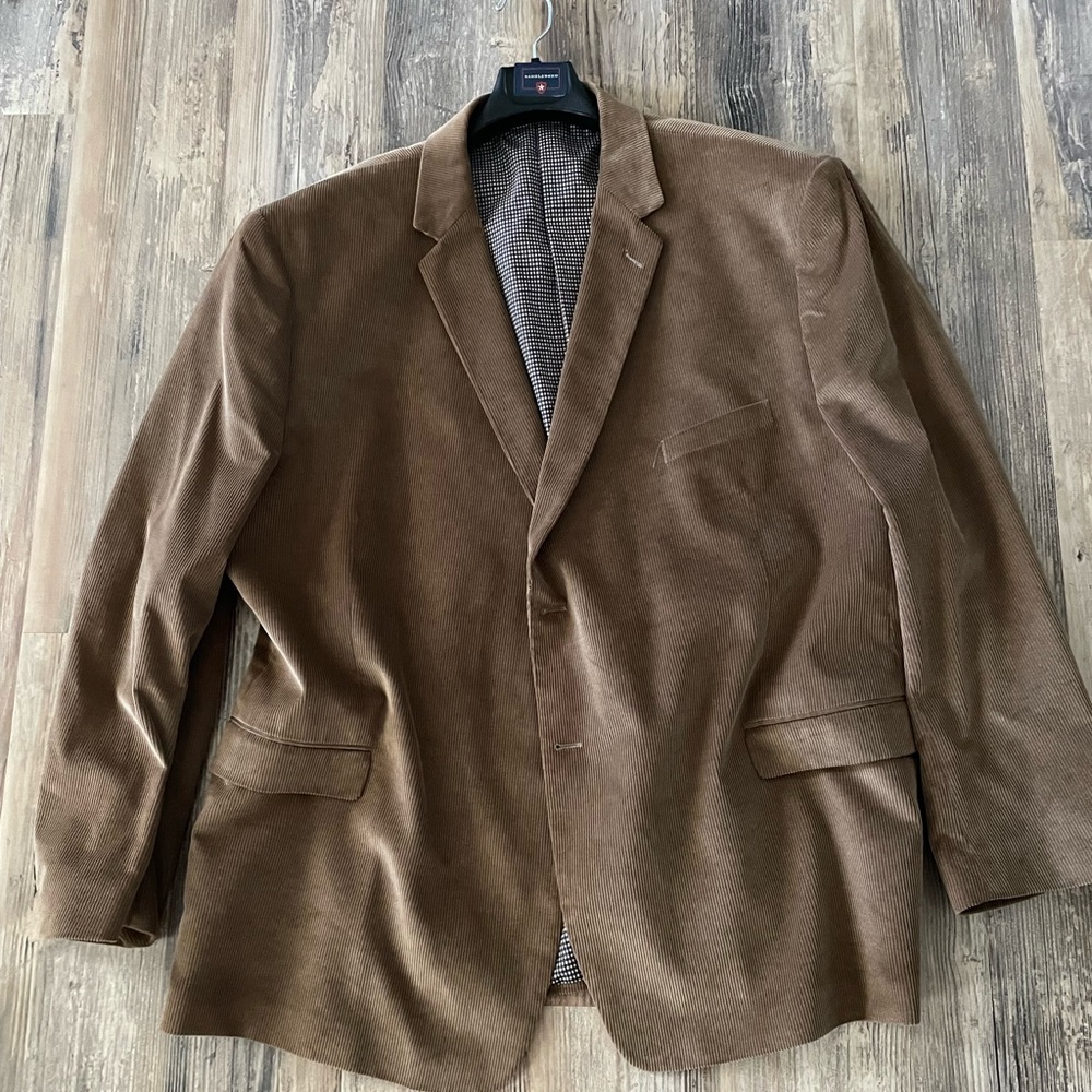 Saddlebred Corduroy Men’s Sport Coat. Size 56R